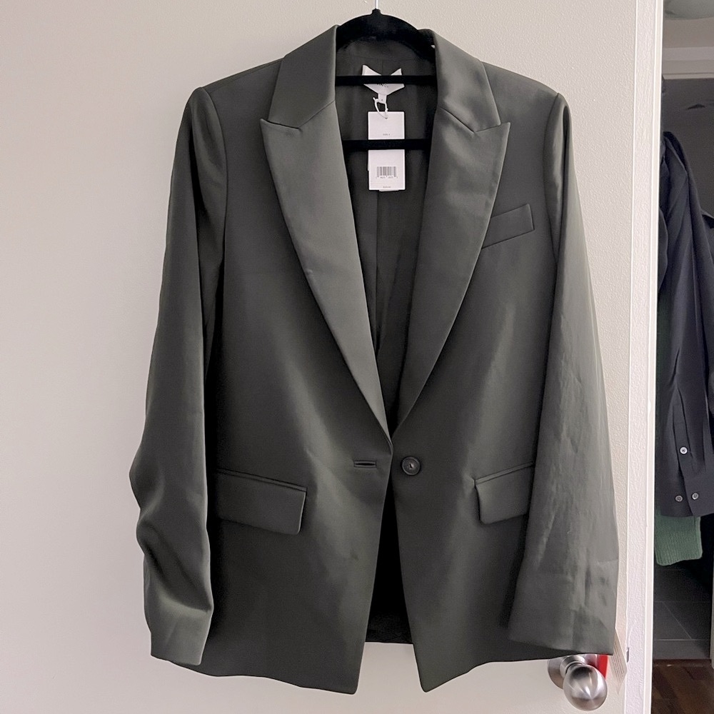 VINCE Boyfriend Blazer. Size 8. New - Picture 6 of 12